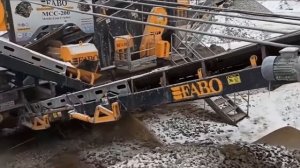 Конусная дробилка Fabo MCC 200  Фракция, Камнедробилка