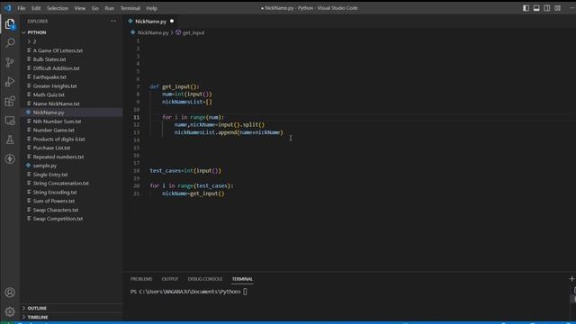 Name Nickname|Python IDP|Finding Duplicates|List Operations смотреть онлайн