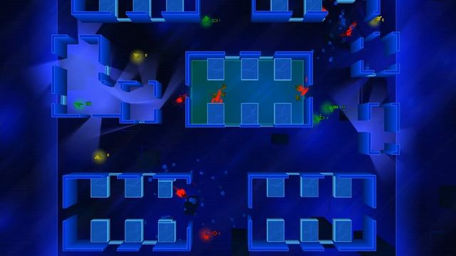 Frozen Synapse: cyber (green) vs AI (red) - AIDefend смотреть онлайн
