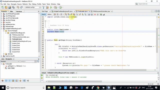 Easy way to use multiple Fxml in JavaFX stage | Multiple Fxml loading Tutorial смотреть онлайн