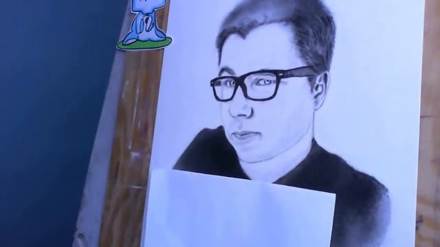 Speed painting "Vlog Mateusz" Dry Brush смотреть онлайн
