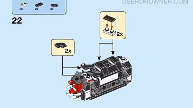 BUILDING INSTRUCTIONS FOR LEGO SUPER HEROES VENOM CRAWLER 76163 смотреть онлайн