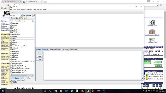 Extract a JAR file using jGRASP смотреть онлайн