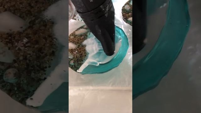 Море эпоксидной смолой? Подставка в наличии artlab.deco. Артикул Wb 110688816, Ozon 651346816 смотреть онлайн