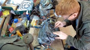 ИЖ ПЛАНЕТА 5 СБОРКА ДВИГАТЕЛЯ 400 КУБОВ