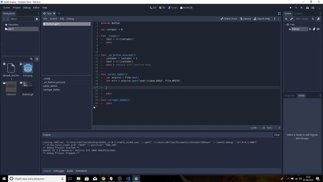 Como Salvar Dados Godot Engine смотреть онлайн