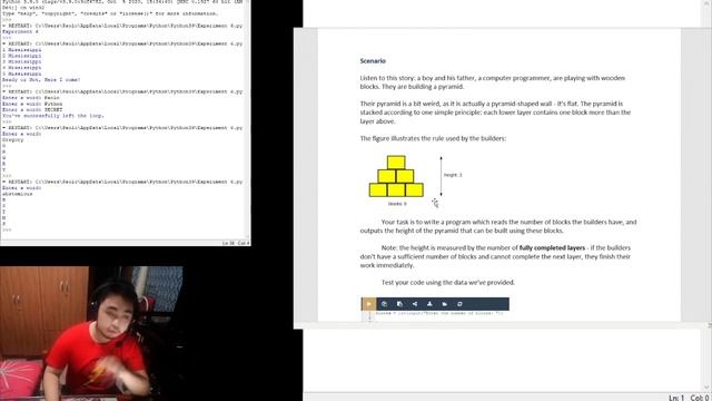 Experiment 6: Loops, Break, Continue, While and Lists смотреть онлайн