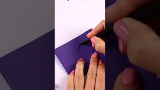 Хэллоуин Оригами игрушка на руку!? Вампир и тыква из бумаги #shorts Halloween origami toy смотреть онлайн