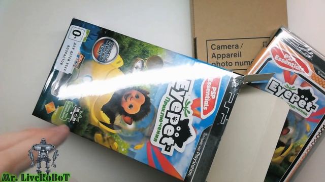 Mr. LiveRoBoT - Распаковка и Обзор Игры для PSP: EYEPET - Приключения + Камера PSP [ESSENTIALS]