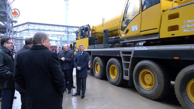 Пресс-тур организовали на Мозырском НПЗ смотреть онлайн
