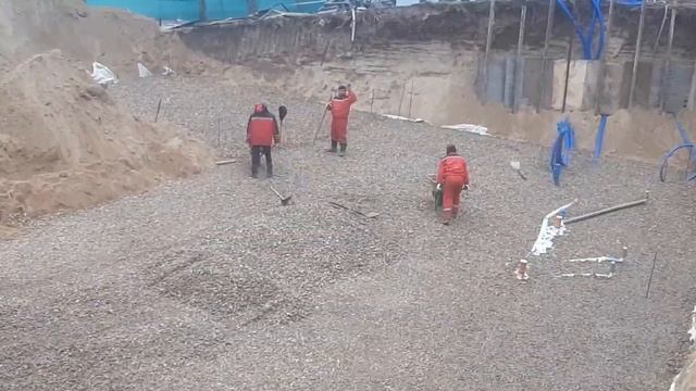 Как выровнять щебень по уровню смотреть онлайн