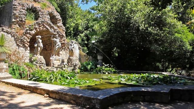 Arboretum Trsteno, Dubrovnik, Croatia | Neptune Fountain, Feng Shui, relaxation смотреть онлайн