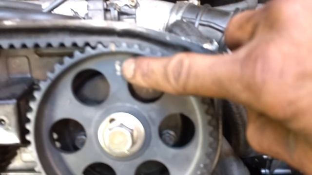 Ponto da correia dentada Kia Sportage 2000 смотреть онлайн