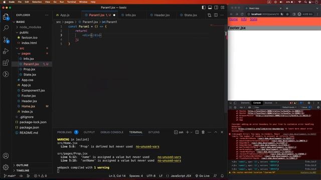 [React 기초] 09_리액트 useParams(hooks, path variable) смотреть онлайн