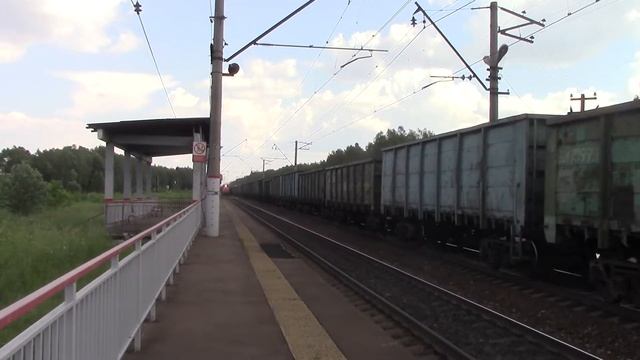 "Встреча Вылов" Электровозы ВЛ10У-404,ВЛ10-968 смотреть онлайн