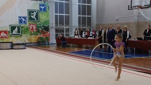 В Школе олимпийского резерва проходят масштабные соревнования по художественной гимнастике смотреть онлайн