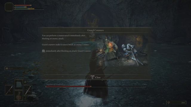 Vs. Soldier of Godrick (Cave of Knowledge) смотреть онлайн