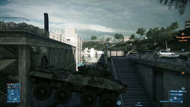 Battlefield 3 Как я припарковал свой БТР-90 смотреть онлайн
