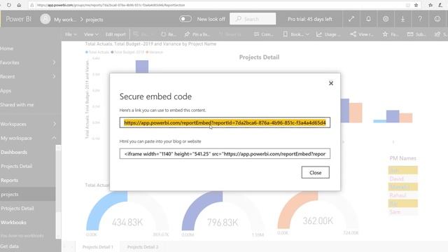 How to use File tab in Power BI: English смотреть онлайн