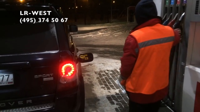 Запуск дизельного Range Rover Sport в мороз -25 градусов смотреть онлайн