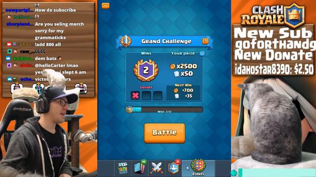BIG BOY BOMBS! G SKELLY & CLONE! - Clash Royale смотреть онлайн