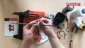 Инструкция! Быстрая чистка монтажного пистолета HYBEST GSR40A