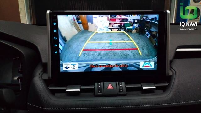 Установка магнитолы IQ NAVI в TOYOTA RAV4 (XA50) (2019+) смотреть онлайн