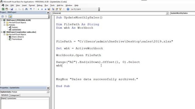 Excel VBA: Opening, Saving and Closing Workbooks with VBA смотреть онлайн