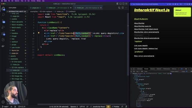 #36 - Özel Componentler: next/link - Sıfırdan İleri Seviye Next.js v13 смотреть онлайн