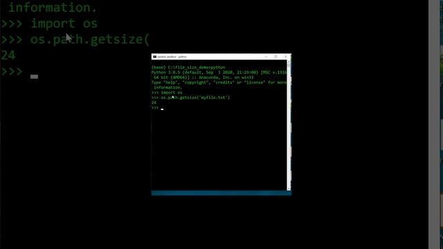[Python] How to Get File Size in Python Short Video смотреть онлайн