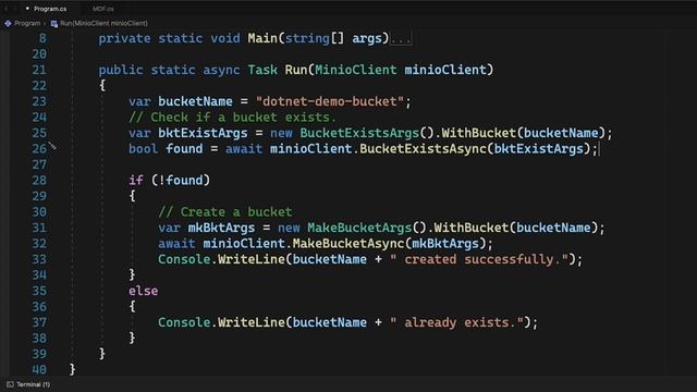 How to Create A Bucket in MinIO Using .Net #objectstorage #dotnet смотреть онлайн