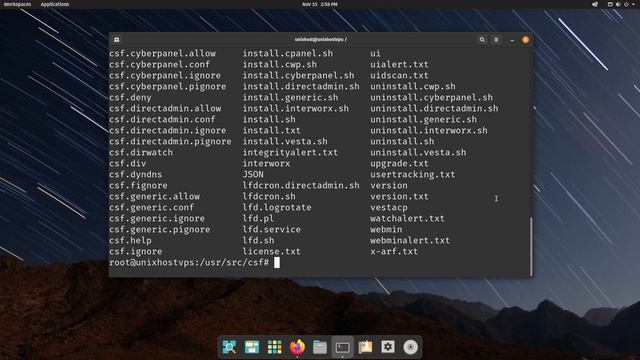 Повышаем безопасность HestiaCP | Установка CSF | UnixHost смотреть онлайн