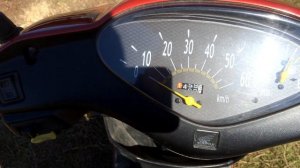 Honda dio af 62 | Замена масла