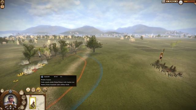 Total War: SHOGUN 2 - Fall Of The Samurai 1vs1: Wooden Cannons Vs Parrott Guns