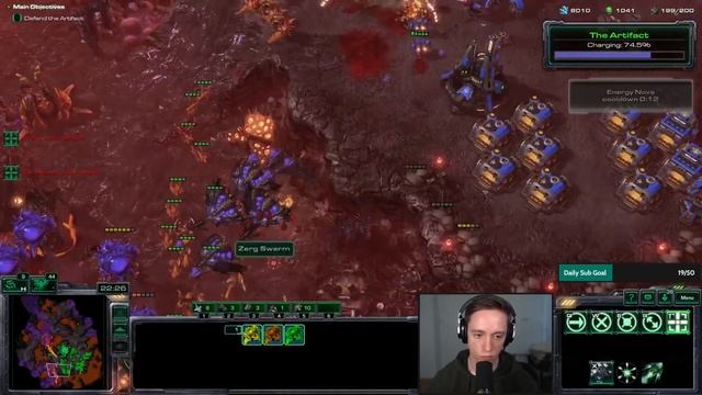 StarCraft 2: NIGHTMARE Difficulty Moebius Mod - Wings of Liberty Custom Campaign! (Ep. 20) смотреть онлайн