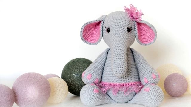 FREE crochet elephant pattern | Easy crochet elephant tutorial | How to crochet Amigurumi elephant смотреть онлайн