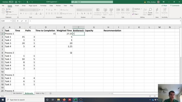 Chapter 12: Supply Chain Management - Excel Tutorial смотреть онлайн