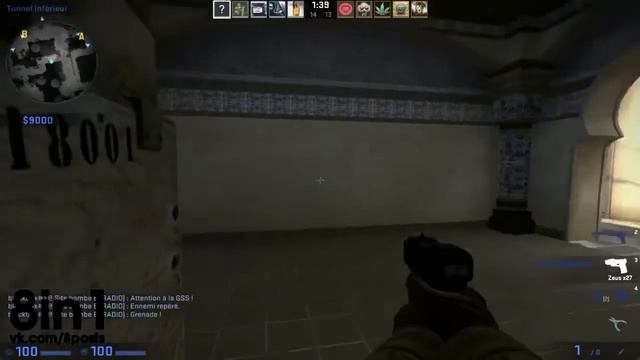 Лучшее обезвреживание бомбы в Контр Страйк в стиле стелс ниндзя смотреть онлайн