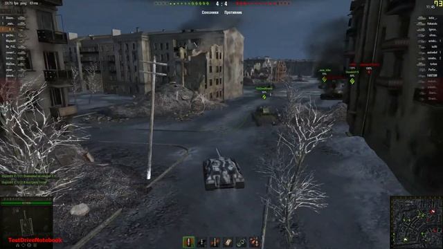 Lenovo Y510p | World of Tanks 0.9.1 | Низкие настройки смотреть онлайн