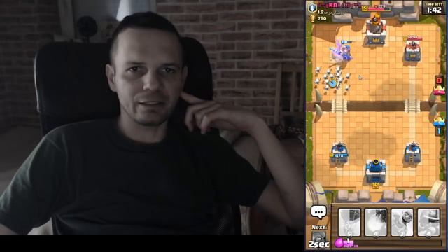Clash Royale gameplay 02 - Aréna 3 (iOS, iPhone 7 plus) смотреть онлайн