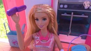 Мультик Барби Смешная уборка в доме мечты Челси играет в Спиннер Play dolls ♥ Barbie Original Toys