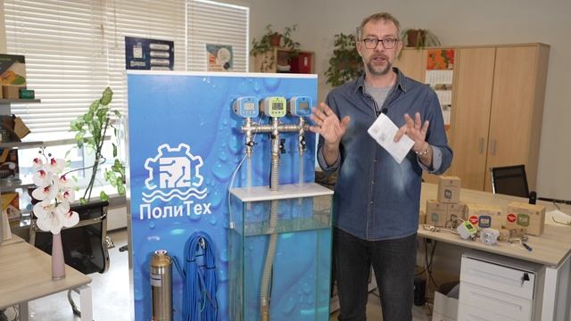 Два гидроаккумулятора и один насос в системе под управлением контроллера Политех. смотреть онлайн