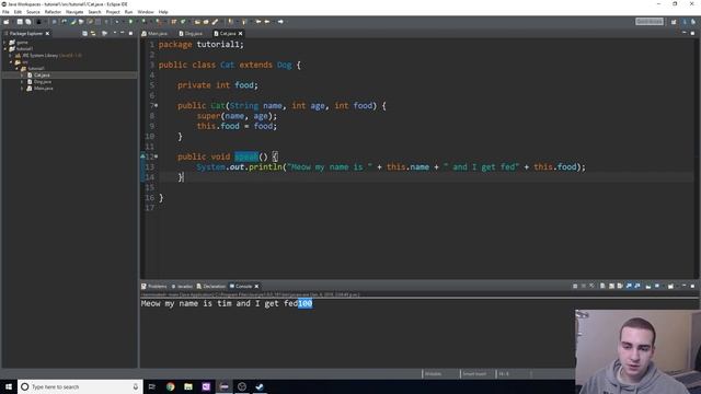 Java Tutorial for Beginners #17 - Inheritance смотреть онлайн