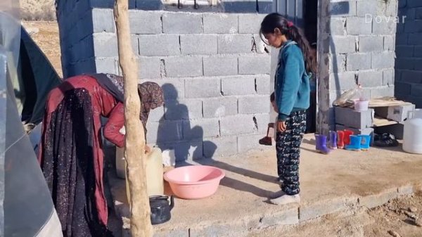 Together We Build: A Nomadic Family's Journey in Constructing Their Village House 🏡👨👩👧👦