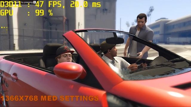 GTA V Gaming MX 110 Benchmark 768P смотреть онлайн