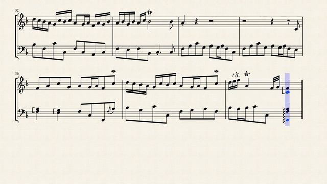 Capriccio in F Major (HWV 481) for Violin & Cello смотреть онлайн
