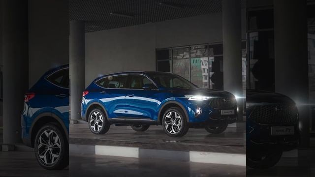 Полностью светодиодные фары головного освещения в HAVAL F7 смотреть онлайн