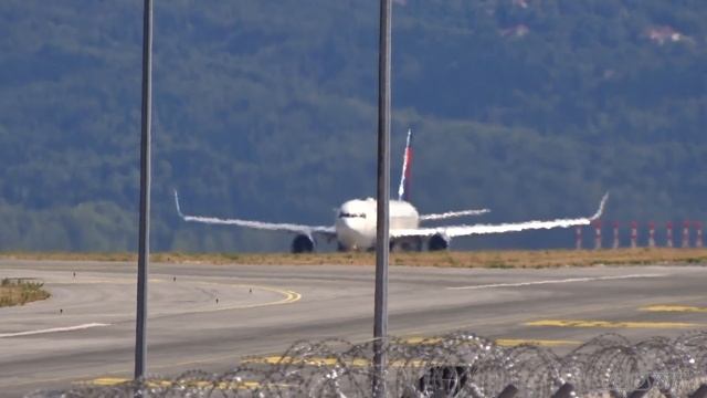 Delta Air Lines Boeing 767 Takeoff - Dubrovnik Airport DBV/LDDU смотреть онлайн