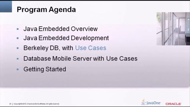 Developing with Berkeley DB and Oracle Database Mobile Server for Java Embedded смотреть онлайн