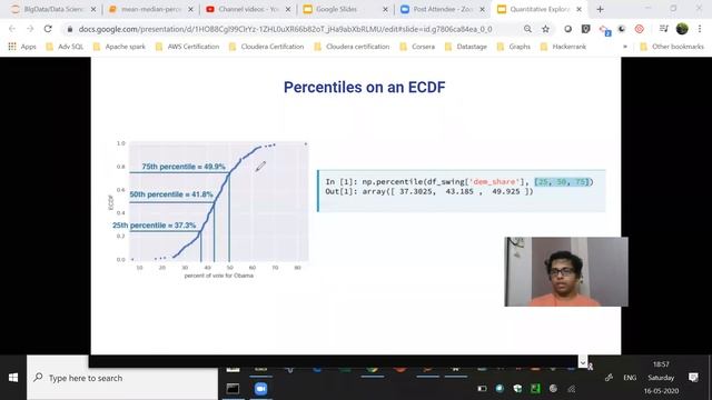 Mean, Median and Percentiles смотреть онлайн